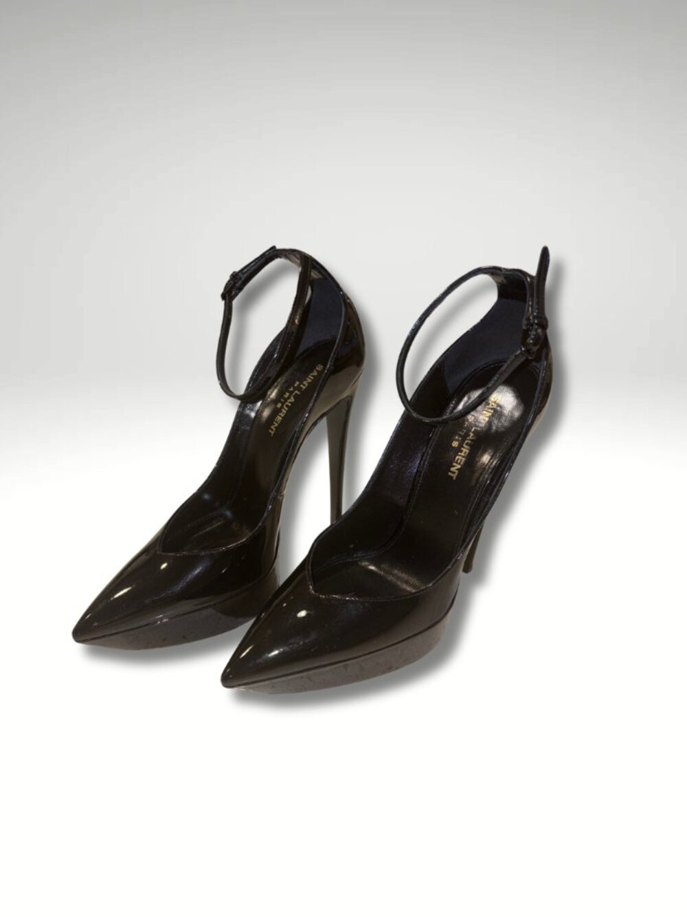 Saint Laurent - Black Platform Pumps
